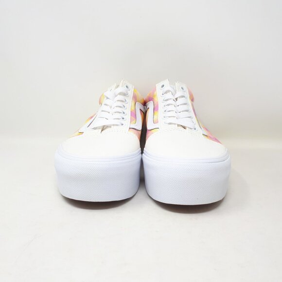 Vans Old Skool Stackform Platform Shoe Sneaker Pastel Plaid Mens 7.5 / Womens 9 - Picture 7 of 12